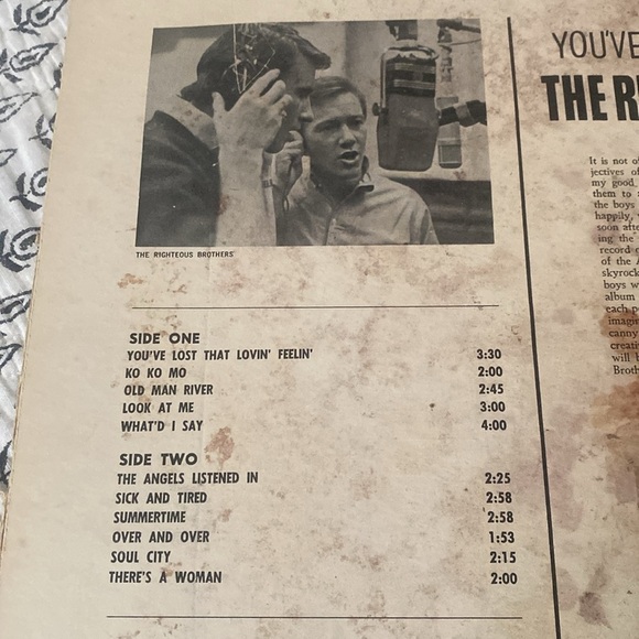 Righteous Brothers RARE ALBUM ✨ - Picture 3 of 5